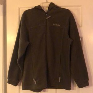 Boy’s Columbia fleece zip-up hoodie